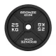 Диск олимпийский BRONZE GYM чугунный 25 кг